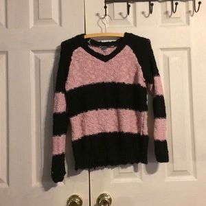 Brown and pink Charlote russe sweater